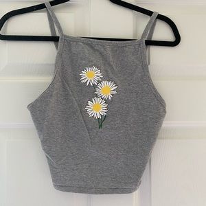 daisy tank top